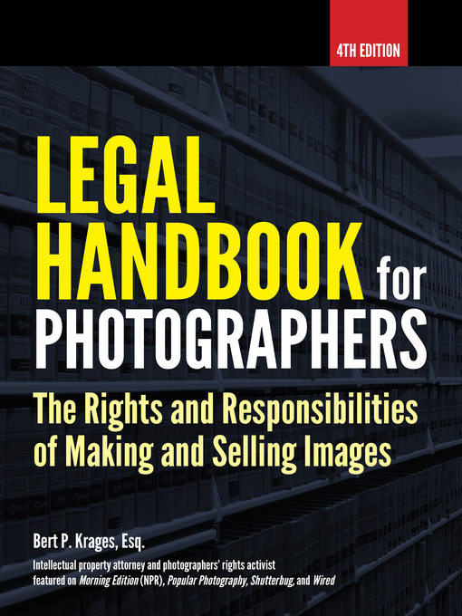 Title details for Legal Handbook for Photographers by Bert P. Krages - Available